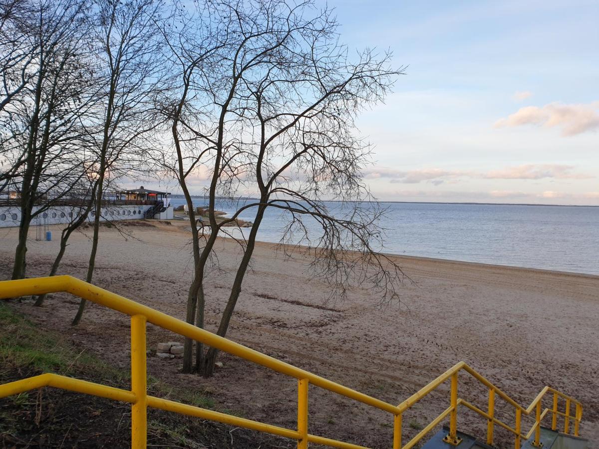 Apartament "Zloty Relaks" Tuz Przy Plazy Z Balkonem Z Widokiem Na Hel I Hamakami Puck Exterior foto
