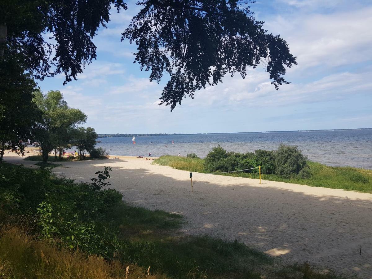 Apartament "Zloty Relaks" Tuz Przy Plazy Z Balkonem Z Widokiem Na Hel I Hamakami Puck Exterior foto